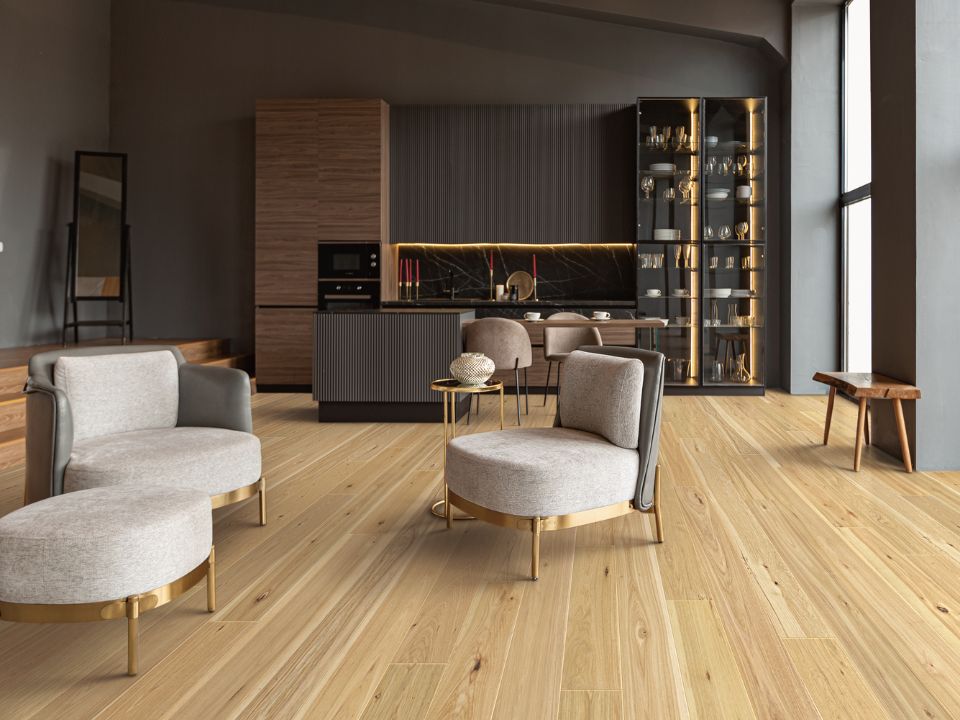 Hickory : un plancher de bois franc élégant et durable
