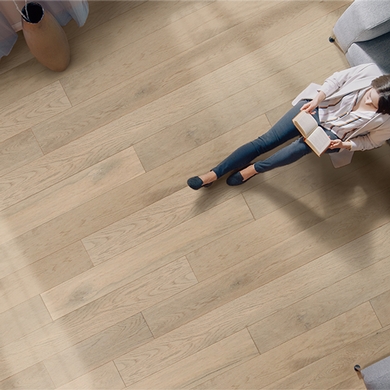 Plancher de bois franc