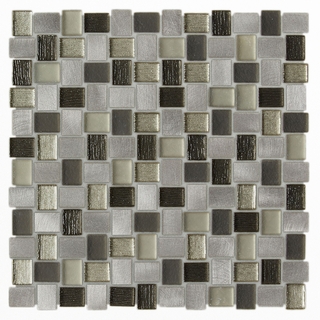 MOSAÏQUE - VERRE ALUMINIUM
