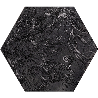 FUORIDAMASCO ESAGONA NERO