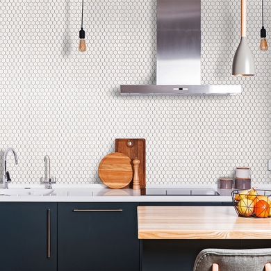 TX/HEX Textured Enamelled Glass Mosaic | Déco Surfaces