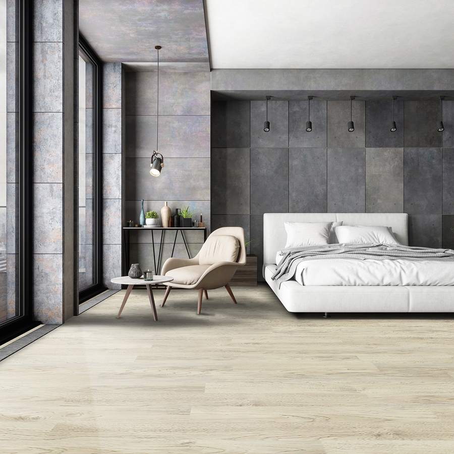 Plancher laminé, Daphne, AC3, 8 mm x 191 mm x 1200 mm, couvre 24,67 pi² de  LES DISTRIBUTIONS B.M.B./MAT.