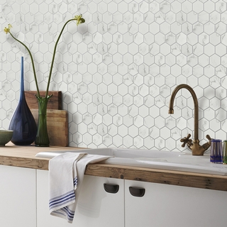 MOSAÏQUE HEX ÉMAILLÉE