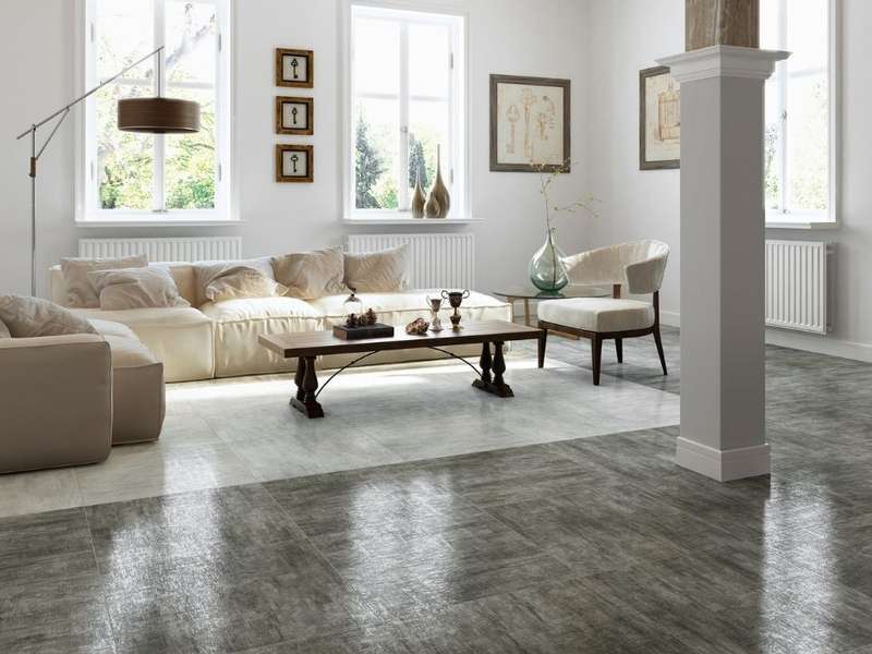 Utiliser deux type de revêtements au sol pour créer une délimitation Revêtement de plancher différent
