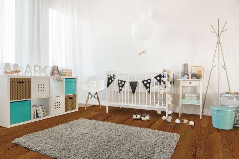 Le tapis ou une carpette pour plus de confort dans la chambre de bébé